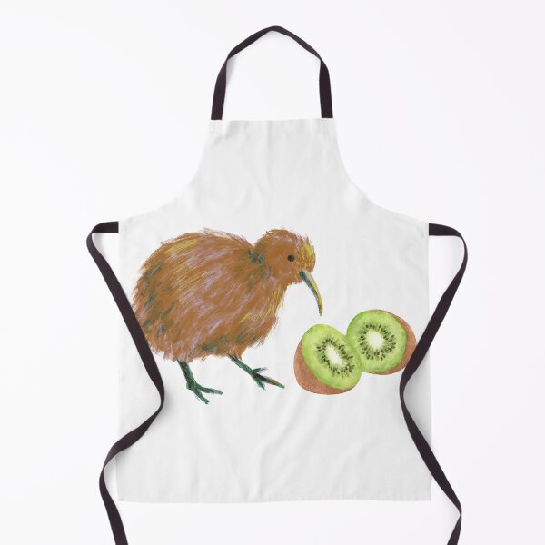 Item preview, Kiwi Meets Kiwi – Whimsical Nature Pun designed and sold by Softglow-Studio.