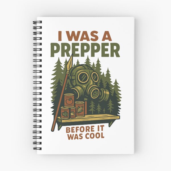 Item preview, I Was A Prepper Survival Bushcrafting designed and sold by LuminOrb.