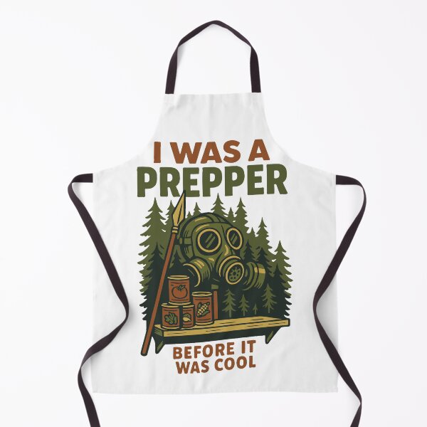 Item preview, I Was A Prepper Survival Bushcrafting designed and sold by LuminOrb.