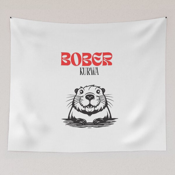 Item preview, Bober Kurwa - Beaver - Bobr - Przyłbica - Polska - Poland designed and sold by SLAVIC WORLD.