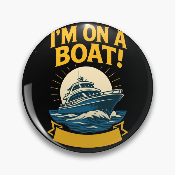Item preview, Funny Saying I'm On A Boat Captain Nautical designed and sold by LuminOrb.