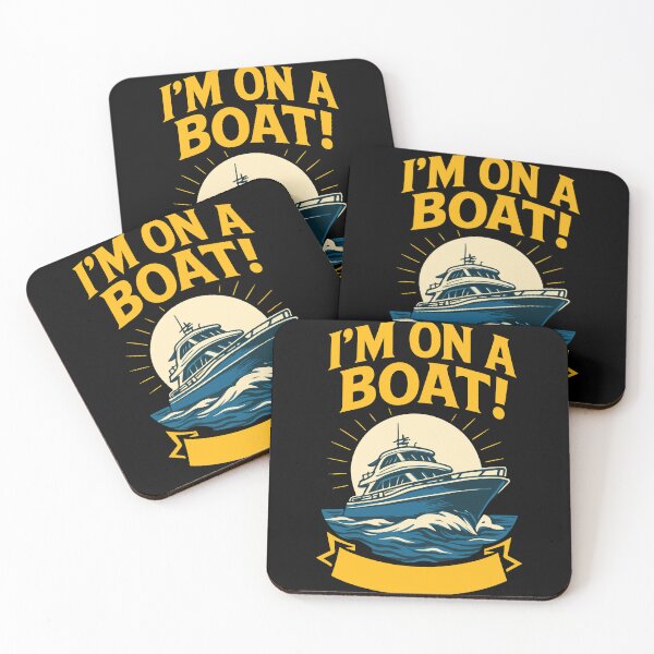Item preview, Funny Saying I'm On A Boat Captain Nautical designed and sold by LuminOrb.