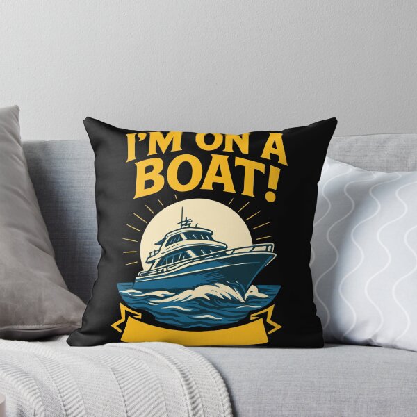 Item preview, Funny Saying I'm On A Boat Captain Nautical designed and sold by LuminOrb.