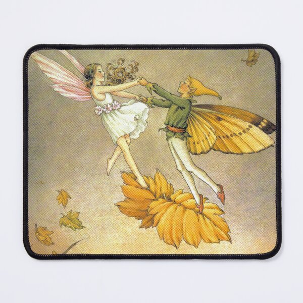 Item preview, Fairies Dancing in the Nasturtiums - Ida Rentoul Outhwaite designed and sold by forgottenbeauty.