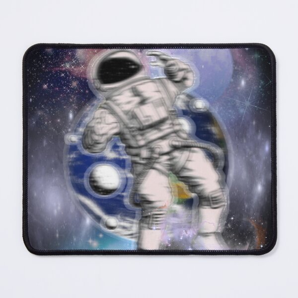 Item preview, Cosmic Drift – Astronaut Floating Through Galaxy Space designed and sold by Heavenly-Cloudz.