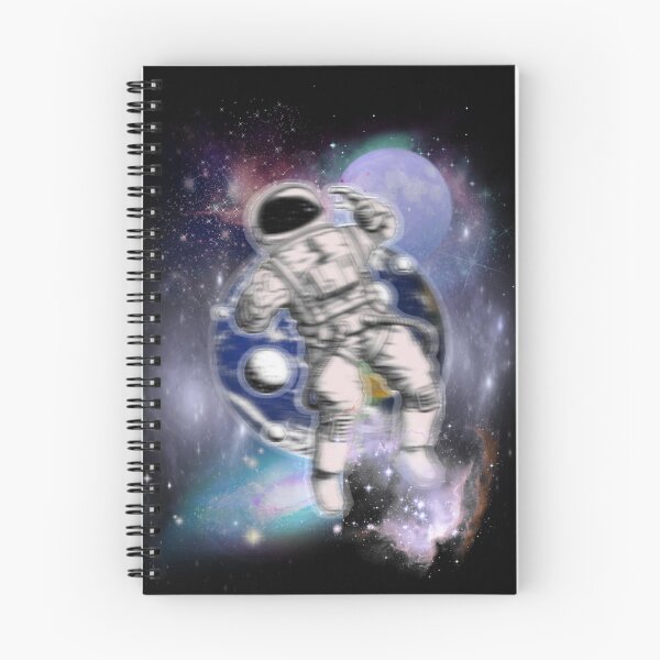 Item preview, Cosmic Drift – Astronaut Floating Through Galaxy Space designed and sold by Heavenly-Cloudz.