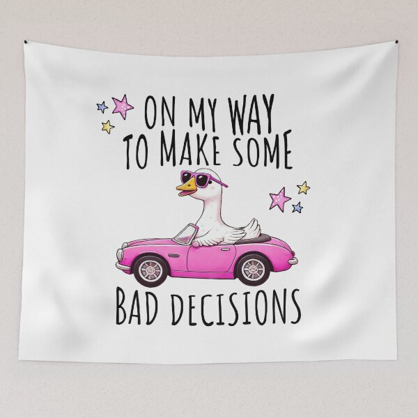 Item preview, Funny Silly Goose Bad Decision Sarcastic Quote designed and sold by NineRudolph.