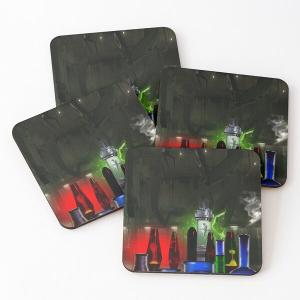 Item preview, Neon Lab Experiment – Futuristic Science Fiction Laboratory Scene designed and sold by Heavenly-Cloudz.
