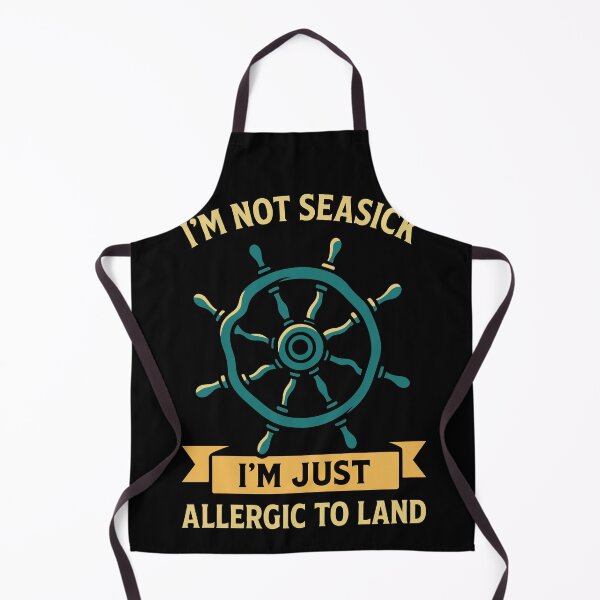 Item preview, Funny Saying I'm Not Seasick Just Allergic To Land designed and sold by LuminOrb.