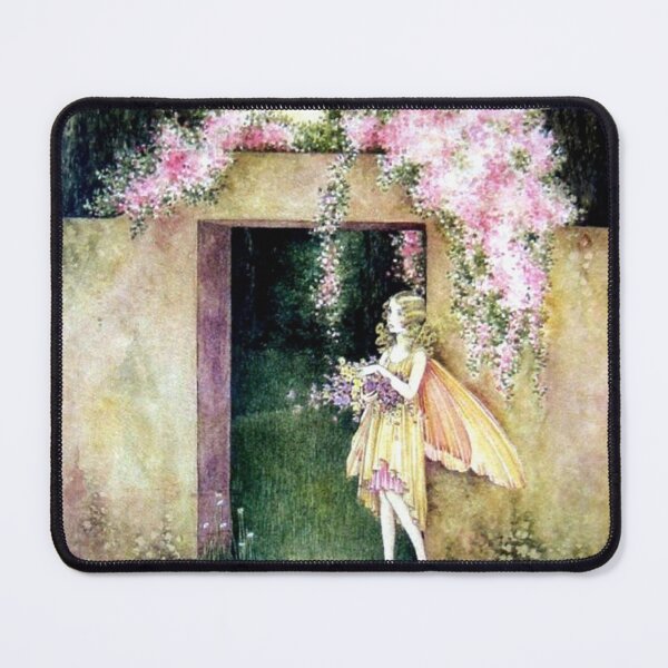 Item preview, Fairy Gathering Flowers - Ida Rentoul Outhwaite designed and sold by forgottenbeauty.