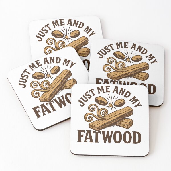 Item preview, Just Me And My Fatwood Prepper Survival designed and sold by LuminOrb.