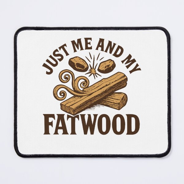 Item preview, Just Me And My Fatwood Prepper Survival designed and sold by LuminOrb.