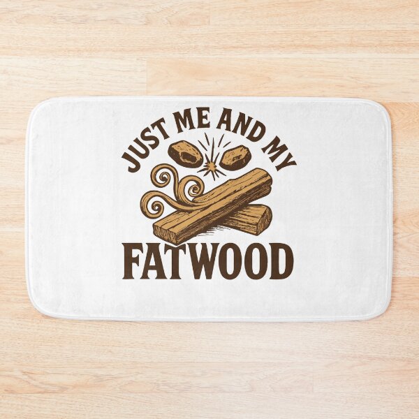 Item preview, Just Me And My Fatwood Prepper Survival designed and sold by LuminOrb.