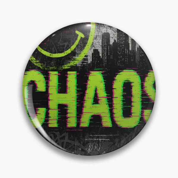 Item preview, CYBERPUNK CHAOS TEE SHIRT ai generated created by frasues designed and sold by frasues.
