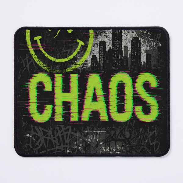 Item preview, CYBERPUNK CHAOS TEE SHIRT ai generated created by frasues designed and sold by frasues.