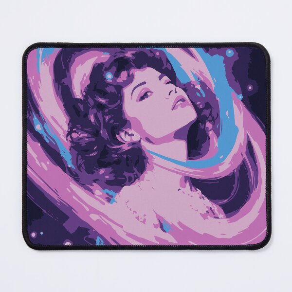 Item preview, All Dolled Up Solaris Queen — Vibrant Pop Art Collage of a Celestial Woman designed and sold by  Ojo de Lilith.