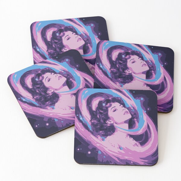 Item preview, All Dolled Up Solaris Queen — Vibrant Pop Art Collage of a Celestial Woman designed and sold by  Ojo de Lilith.