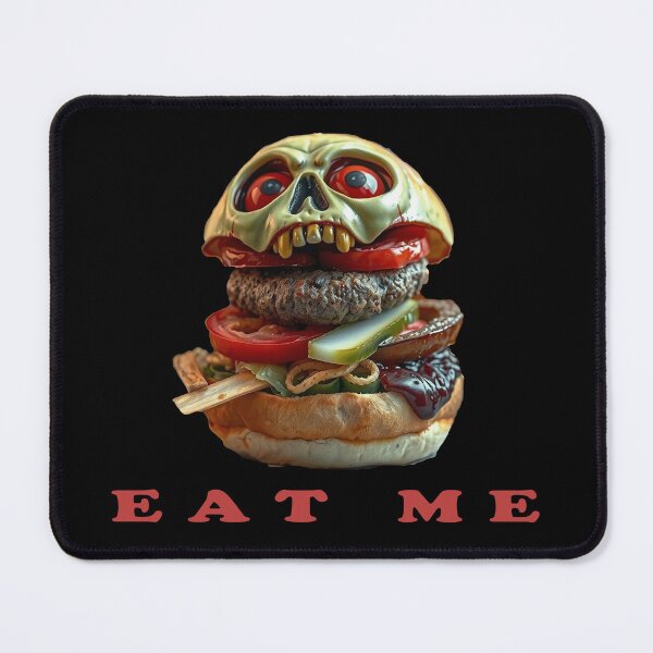 Item preview, Zombie Skull Burger „EAT ME” designed and sold by JanChryzostom.