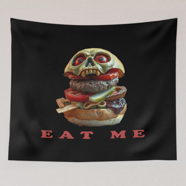 Item preview, Zombie Skull Burger  „EAT ME”  designed and sold by JanChryzostom.