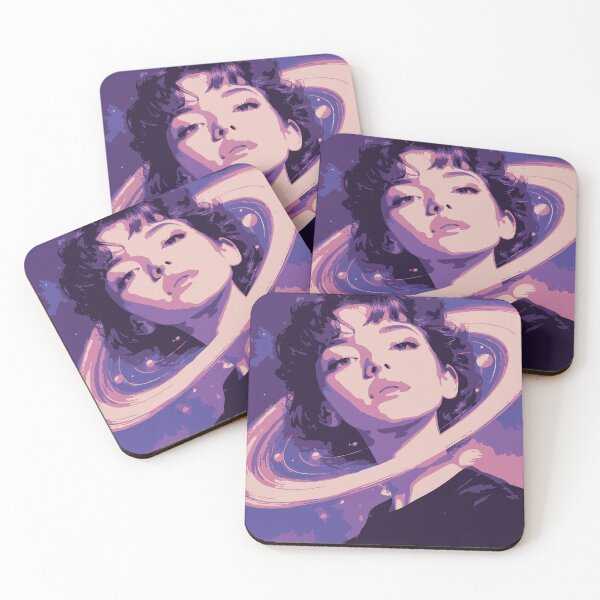 Item preview, All Dolled Up Solaris Queen — Vibrant Pop Art Collage of a Celestial Woman designed and sold by  Ojo de Lilith.