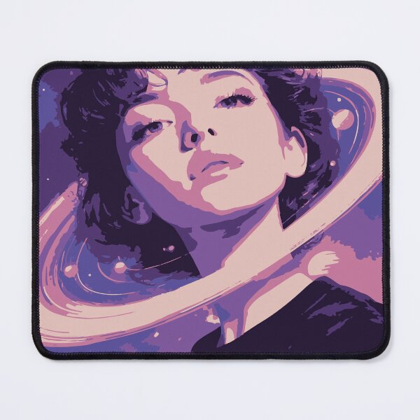 Item preview, All Dolled Up Solaris Queen — Vibrant Pop Art Collage of a Celestial Woman designed and sold by  Ojo de Lilith.