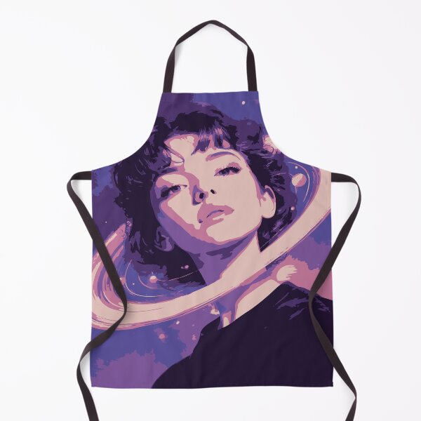 Item preview, All Dolled Up Solaris Queen — Vibrant Pop Art Collage of a Celestial Woman designed and sold by  Ojo de Lilith.