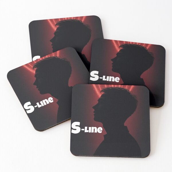 Item preview, S Line Korean Drama Red Thread Design designed and sold by Lines-By-T.
