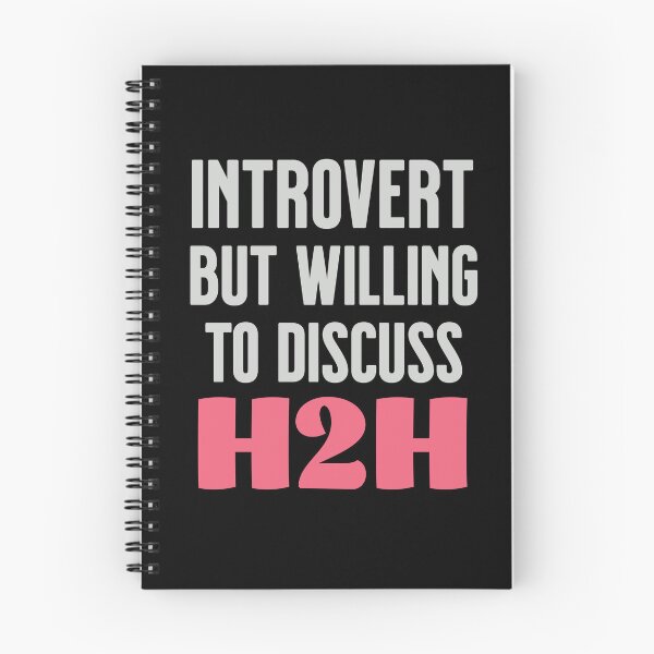Item preview, Introvert but willing to discuss H2H Morcaworks designed and sold by Morcawork.