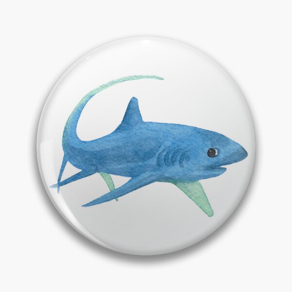 Item preview, Worried Shark designed and sold by ChiTsuu.