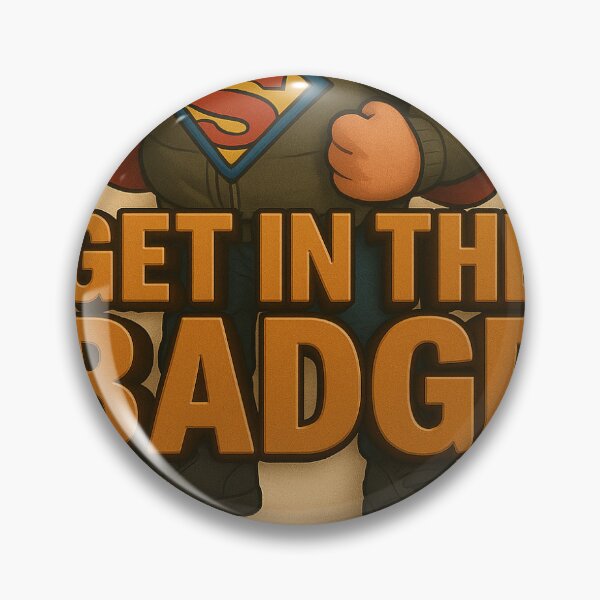 Item preview, HOOLITOONS GET IN THE BADGE HOOLIGANS FIRM FUNNY PREMIUM DESIGN  designed and sold by Hoolitoons.