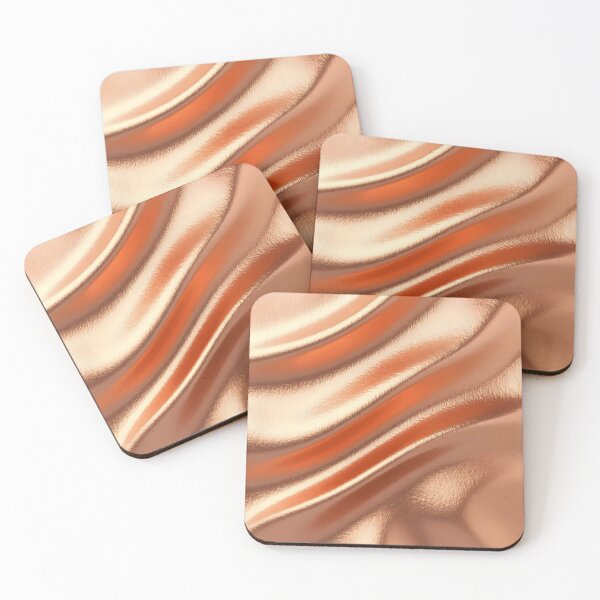 Item preview, Copper Rose Gold – Metallic Faux Texture Design designed and sold by EmeraldeaArt.