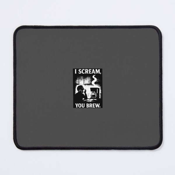 Item preview, I scream, you brew #2: Brewing Horror designed and sold by coffee-life-designs.