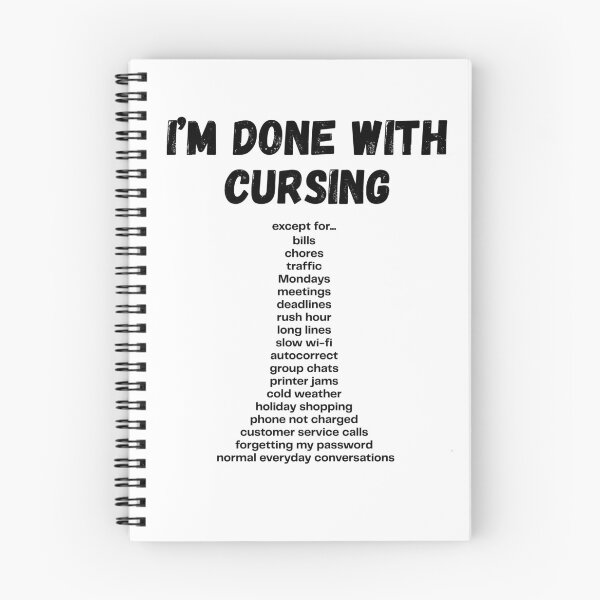 Item preview, Almost Angelic: The Cursing Slip-Up Tee designed and sold by CtrlAltNope.