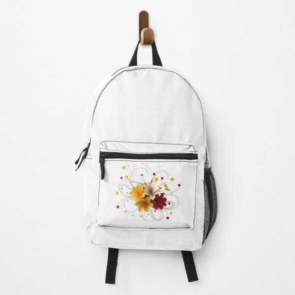 Item preview, 3D red, white & yellow flower designed and sold by My Pitbull Place.