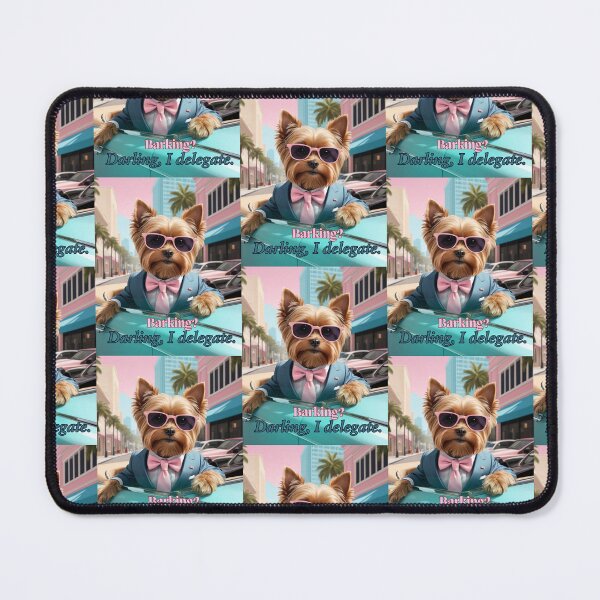 Item preview, Barking? Darling, I Delegate. designed and sold by NoraCo.