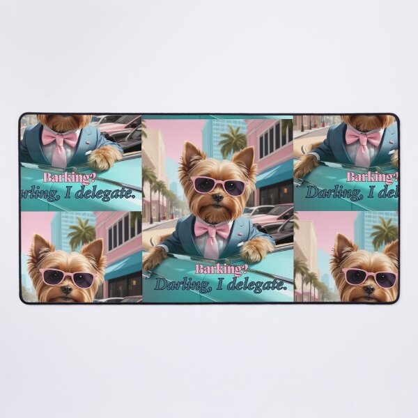 Item preview, Barking? Darling, I Delegate. designed and sold by NoraCo.