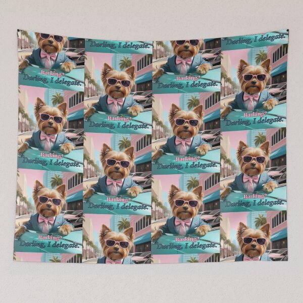 Item preview, Barking? Darling, I Delegate. designed and sold by NoraCo.