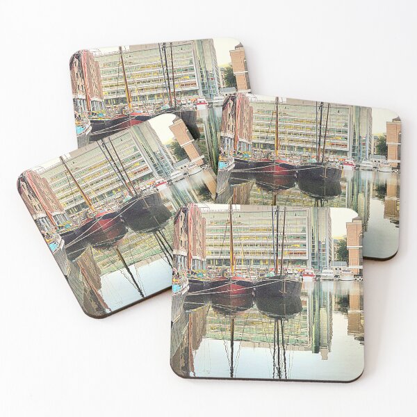 Item preview, Reflection's on St.Katharine Dock's (6)  designed and sold by Larry Davis.