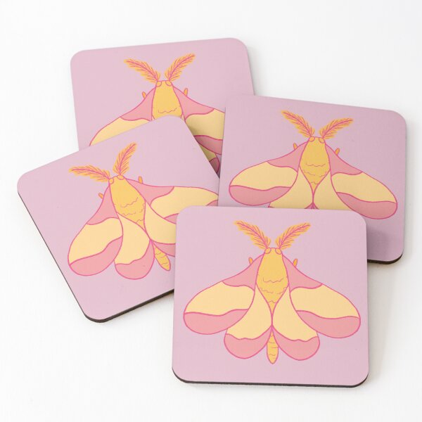Item preview, Rosy Maple Moth designed and sold by MaysMonsters.