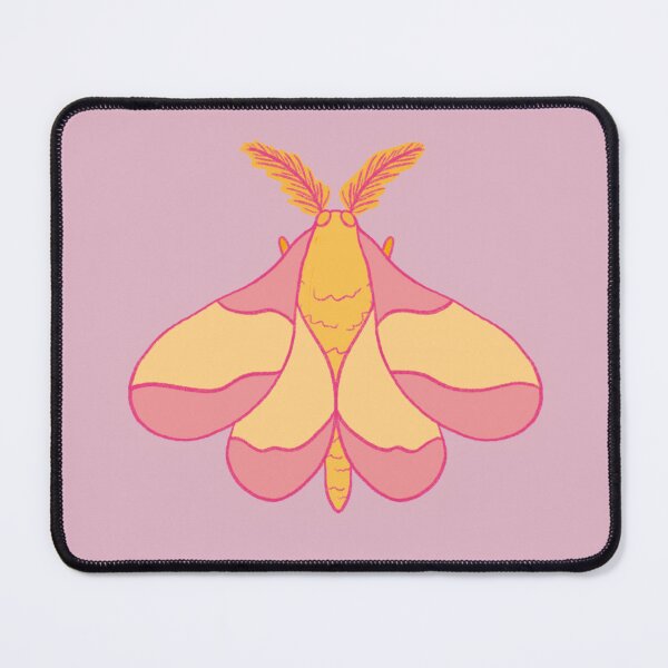 Item preview, Rosy Maple Moth designed and sold by MaysMonsters.