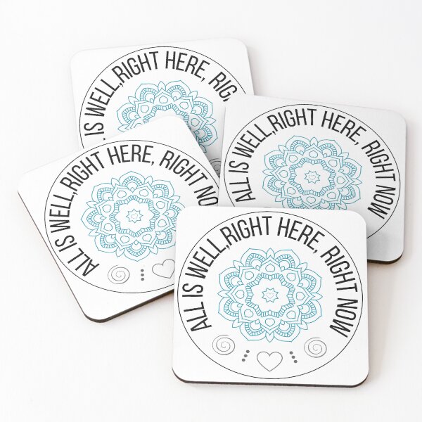 Item preview, MANTRA:  ALL IS WELL, RIGHT HERE, RIGHT NOW designed and sold by Mantralia Studio.
