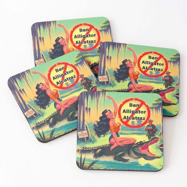 Item preview, Escape From Alligator Alcatraz designed and sold by FloridaWildOnes.