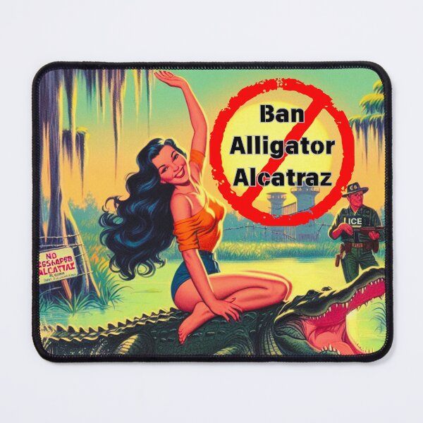 Item preview, Escape From Alligator Alcatraz designed and sold by FloridaWildOnes.