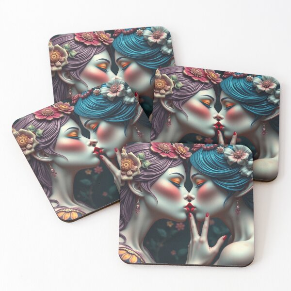 Item preview, The fairytale kiss designed and sold by Linda-de-Klein.