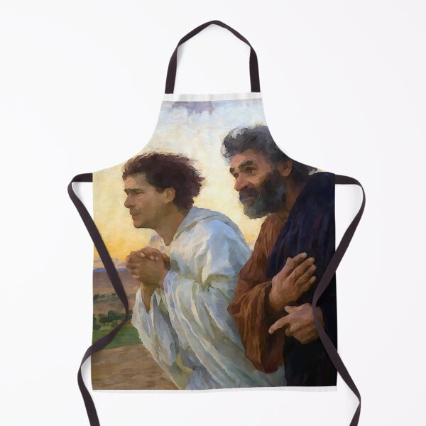 Item preview, Eugene Burnand - The Disciples Peter and John Running to the Tomb on the Morning of the Resurrection designed and sold by Jon-Baran.