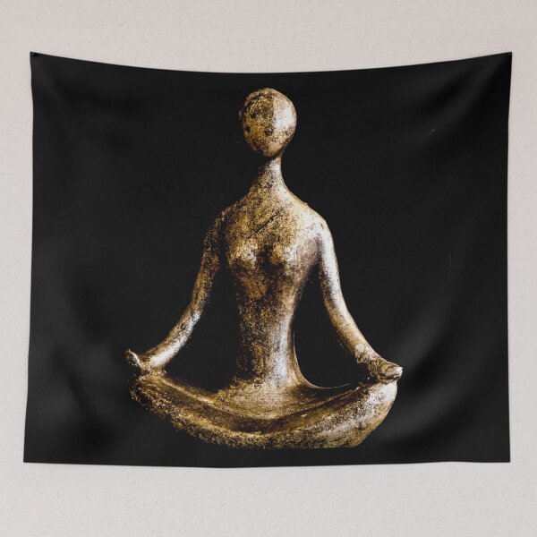 Item preview, Modern Lotus Yogi designed and sold by Jacqueline Cooper.