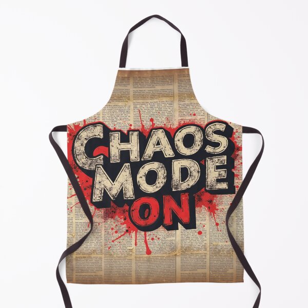 Item preview, PUNK DISRUPTION – Edgy Chaos Text w/ Paint Splatters & Scratches - Chaos Mode on designed and sold by WelSol.