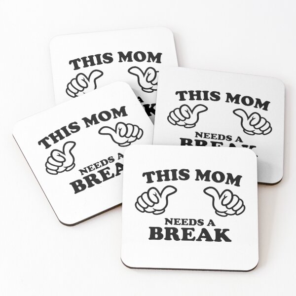 Item preview, THIS MOM NEEDS A BREAK designed and sold by shitpostee.
