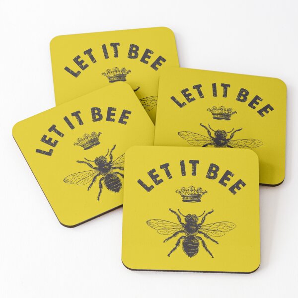 Item preview, Let It Bee, Bee Lover Slogan, Funny Bee Slogan designed and sold by XIIISameOnly.