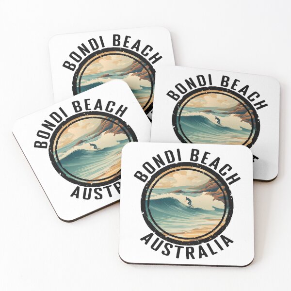 Item preview, Bondi Beach - Australia (with Black Lettering) designed and sold by VelvetRoom.